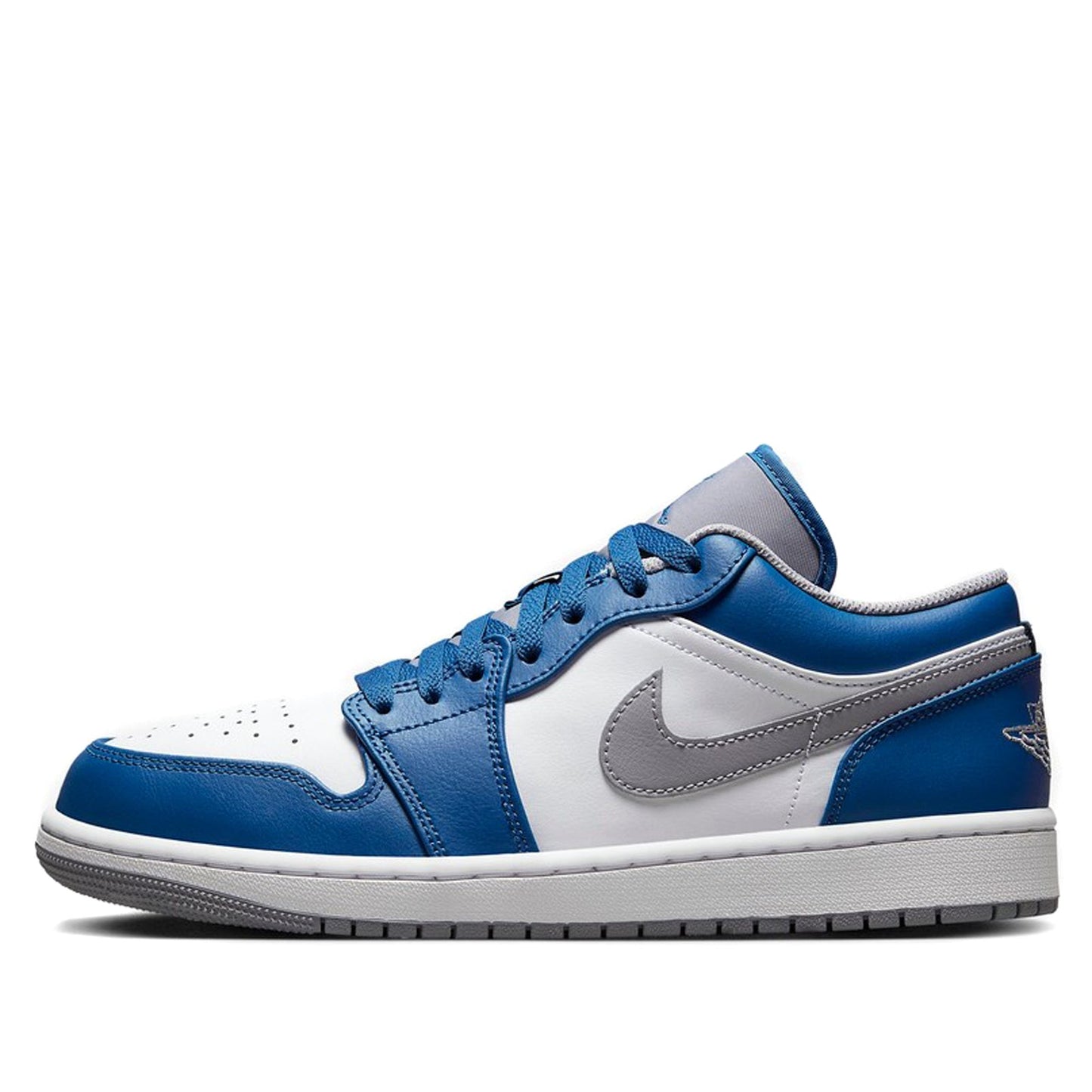 Air Jordan 1 Low 'True Blue' 553558-412 Iconic Trainers