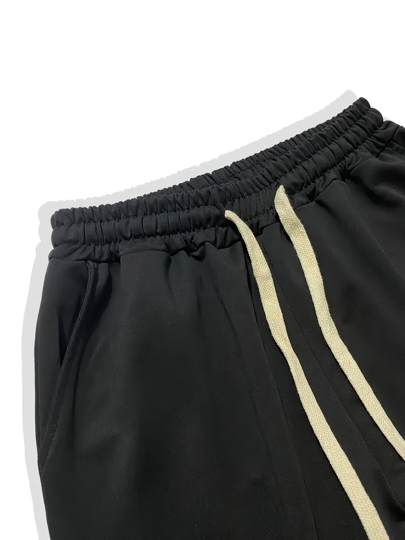 Basketball Print Men's Casual Sports Jogger With Drawstring For All Seasons Outdoor, Men's Leisurewear