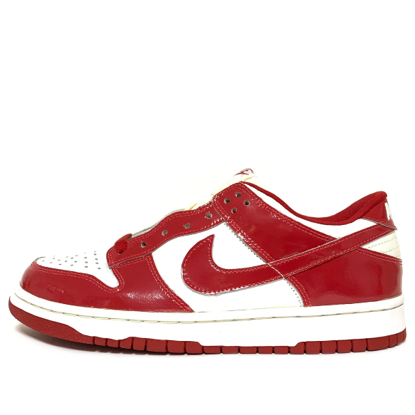 Nike Dunk Low 'White Varsity Red' 624052-161 Vintage Sportswear
