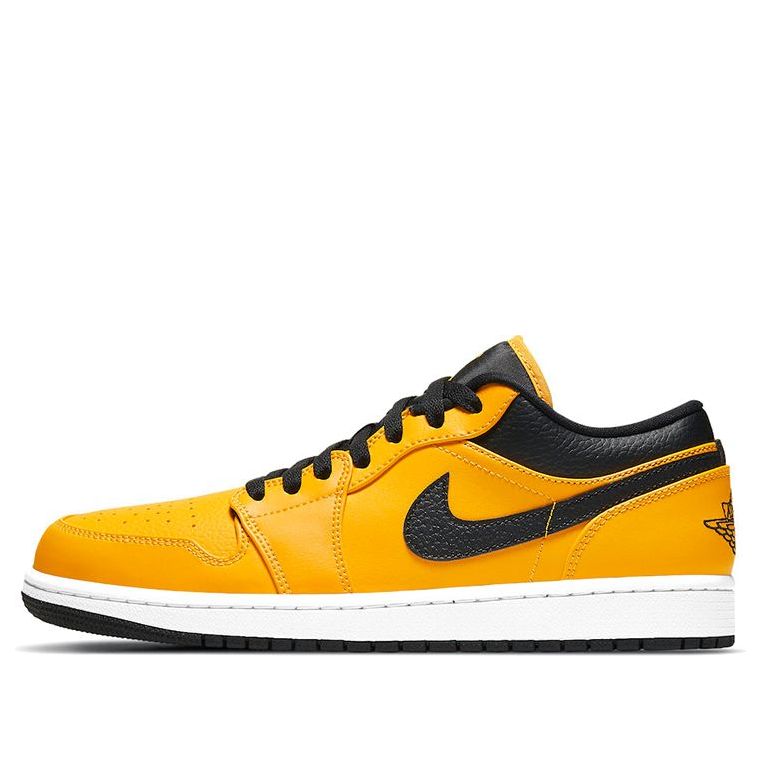 Air Jordan 1 Low 'University Gold Black' 553558-700 Cultural Kicks