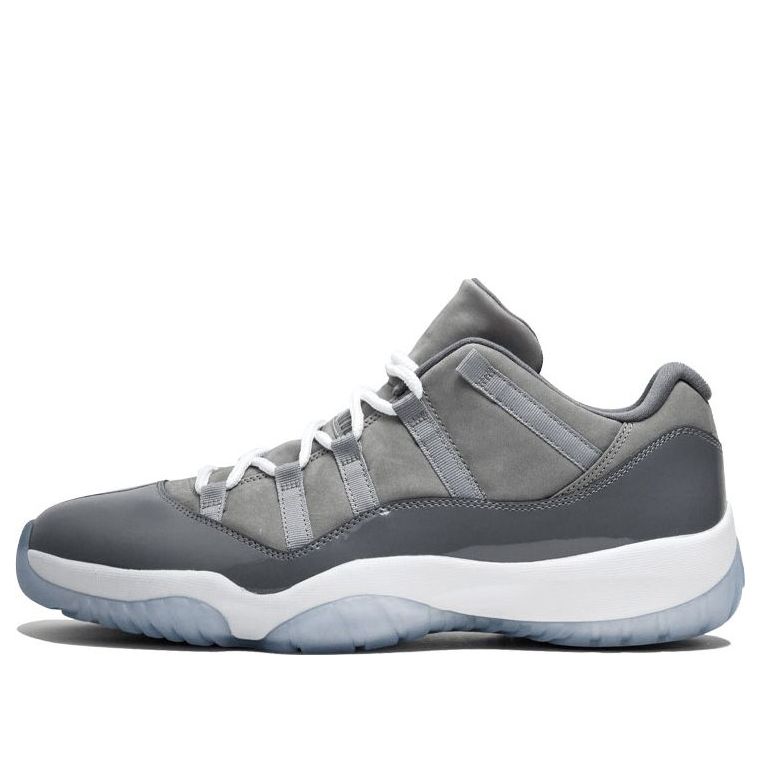 Air Jordan 11 Retro Low 'Cool Grey' 528895-003 Signature Shoe