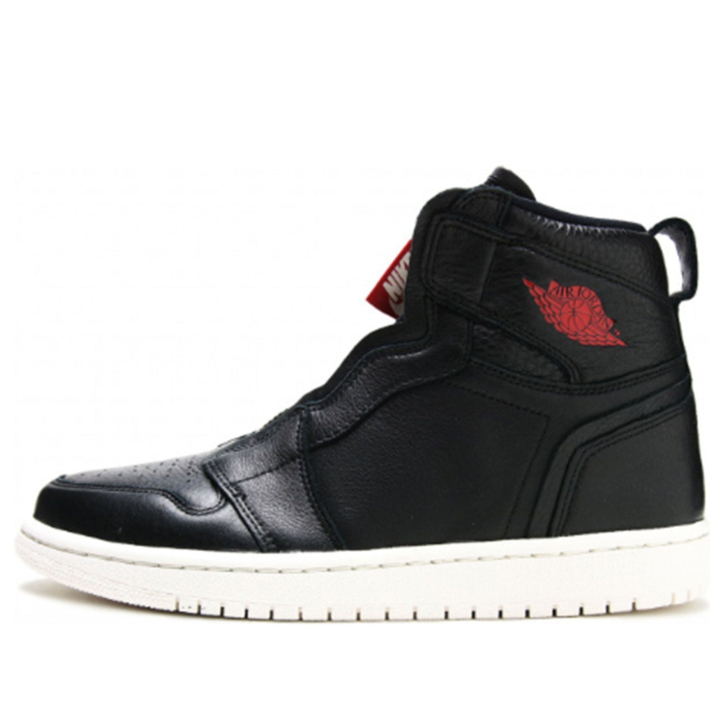 (WMNS) Air Jordan 1 Retro High Zip 'Black Gym Red Phantom' AT0575-006 Signature Shoe