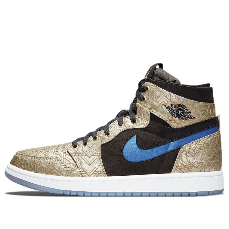 Air Jordan 1 Zoom Comfort 'Gold Laser' DQ0659-700 Epochal Sneaker