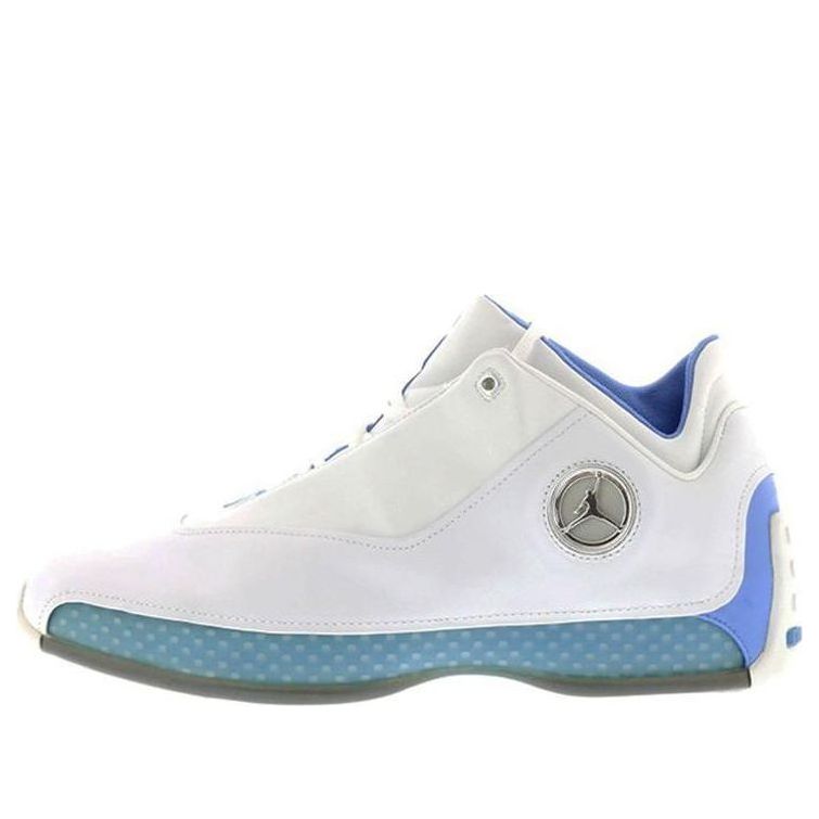 Air Jordan 18 OG Low 'University Blue' 306151-104 Signature Shoe