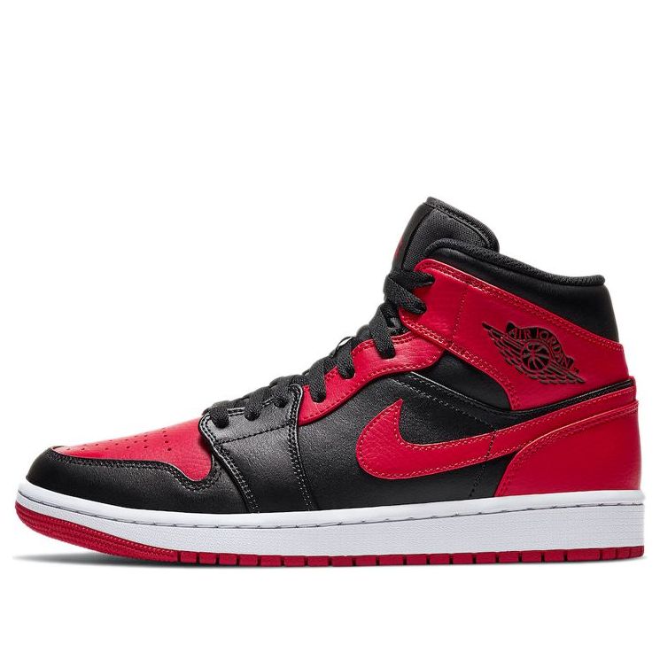 Air Jordan 1 Mid 'Banned' 554724-074 Vintage Sportswear