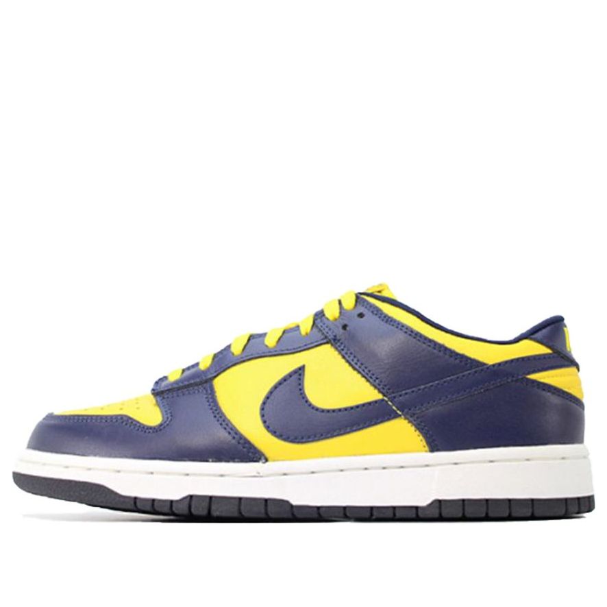 Nike Dunk Low 'Navy Yellow' 630358-471 Cultural Kicks