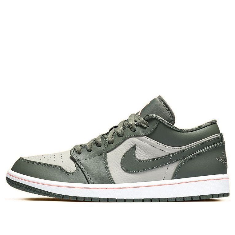 Air Jordan 1 Low 'Military Green' 553558-121 Signature Shoe