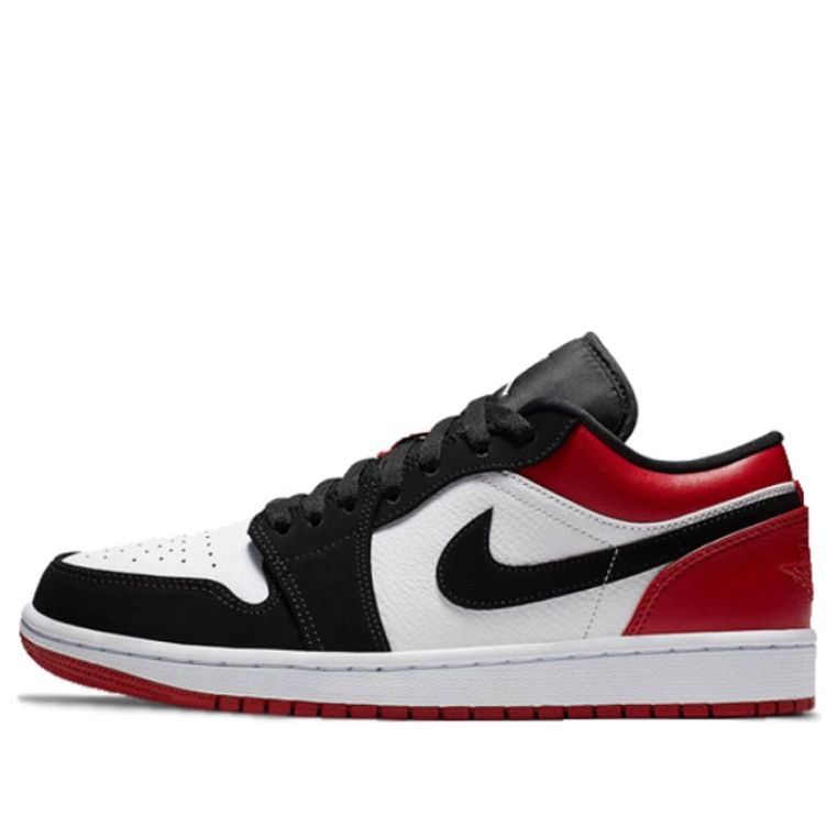 Air Jordan 1 Low 'Black Toe' 553558-116 Cultural Kicks