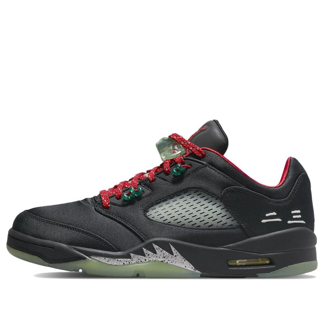 CLOT x Air Jordan 5 Retro Low 'Jade' DM4640-036 Classic Sneakers