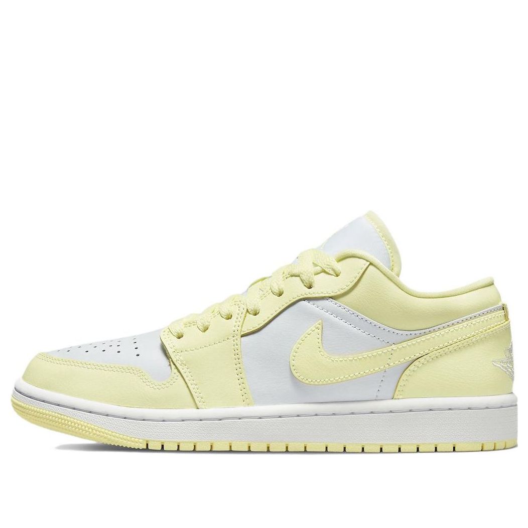 (WMNS) Air Jordan 1 Low 'Lemonade' DC0774-007 Classic Sneakers