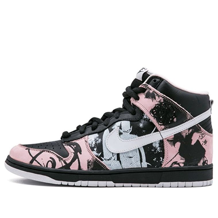 Nike Futura x UNKLE x Dunk High Pro SB 'Unkle' 305050-013 Classic Sneakers