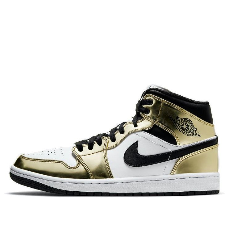Air Jordan 1 Mid SE 'Metallic Gold' DC1419-700 Vintage Sportswear