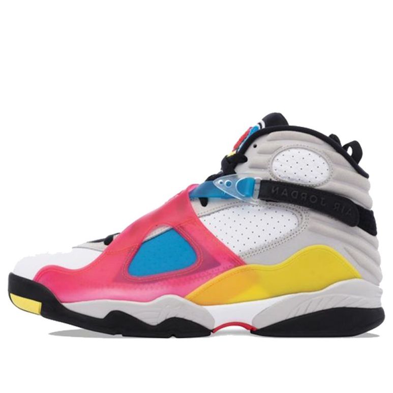 Air Jordan 8 Retro SP SE 'Multi-Color' BQ7666-100 Signature Shoe