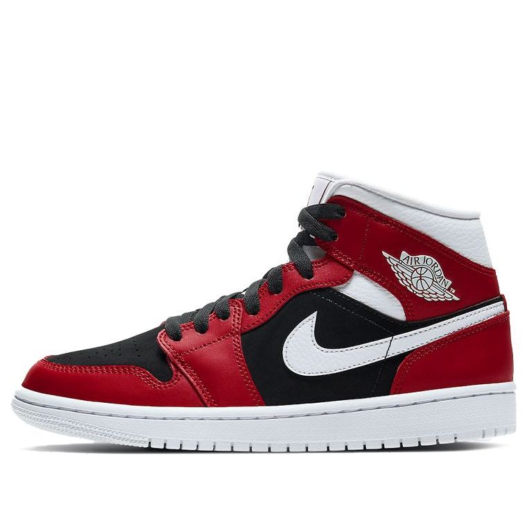 (WMNS) Air Jordan 1 Mid 'Gym Red Black' BQ6472-601 Epochal Sneaker