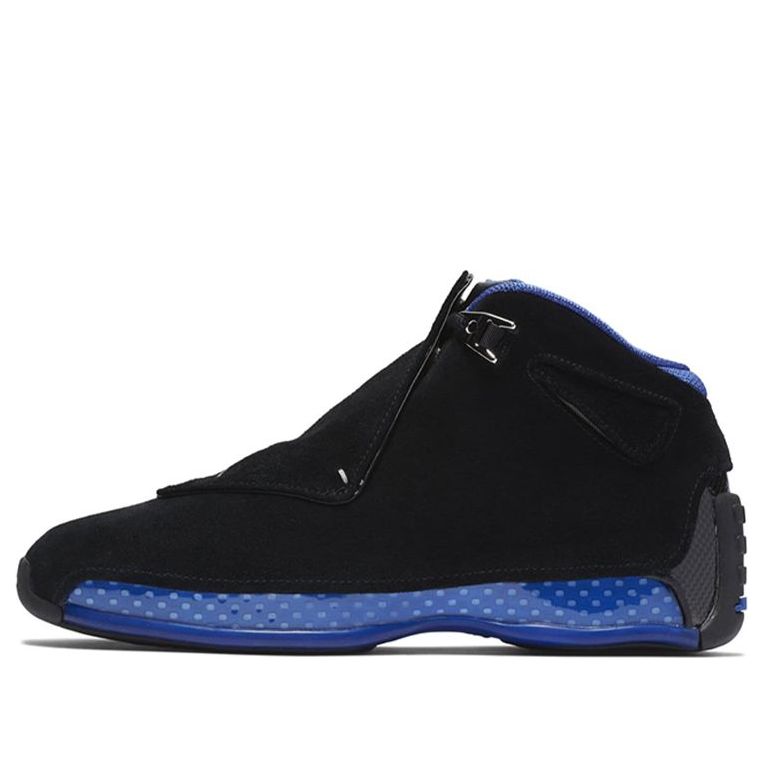 Air Jordan 18 OG 'Black Sport Royal' 2003 305869-041 Epoch-Defining Shoes