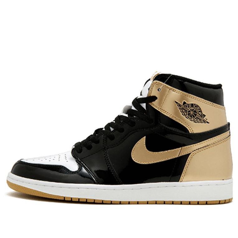 Air Jordan 1 Retro High OG NRG 'Gold Top 3' 861428-001 Vintage Sportswear