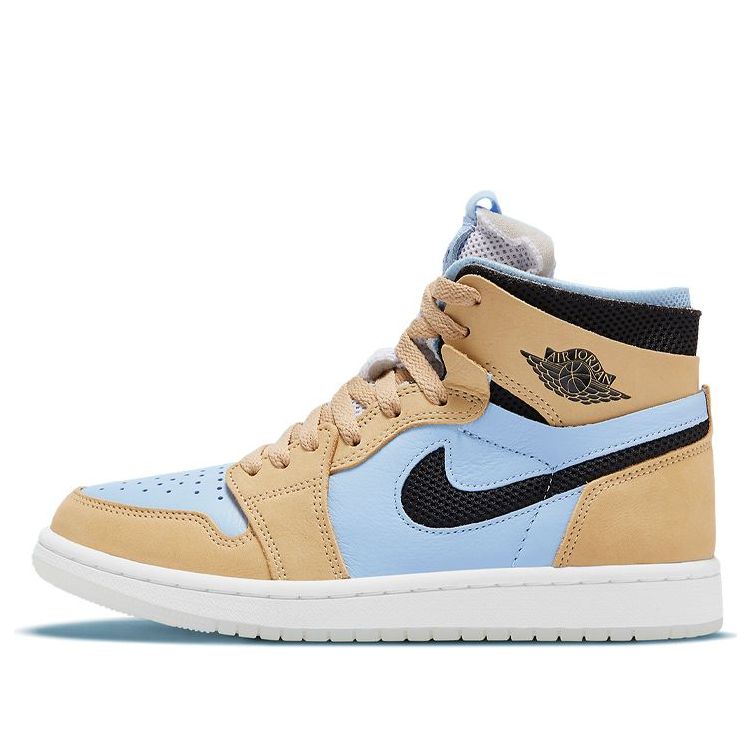 (WMNS) Air Jordan 1 High Zoom Comfort High 'Psychic Blue Sesame' CT0979-400 Antique Icons