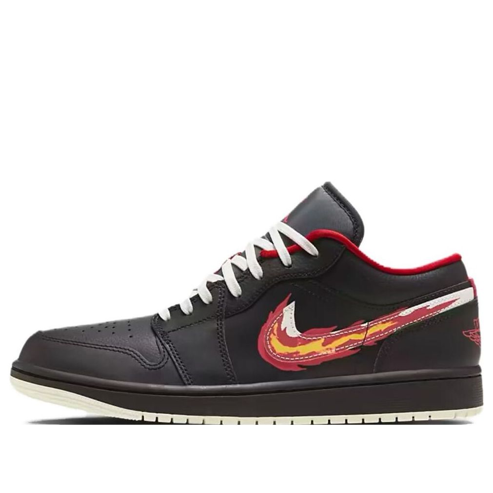 Air Jordan 1 Low SE 'Just Skate Black' FJ7073-010 Iconic Trainers