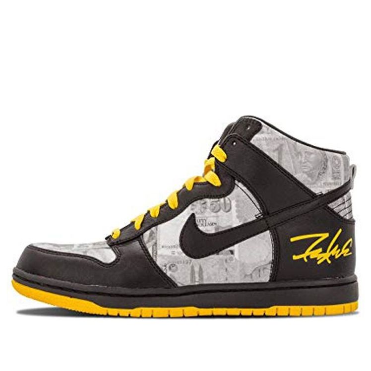 Nike Dunk High Supreme Tz Laf 'Flom' 378127-001 Signature Shoe