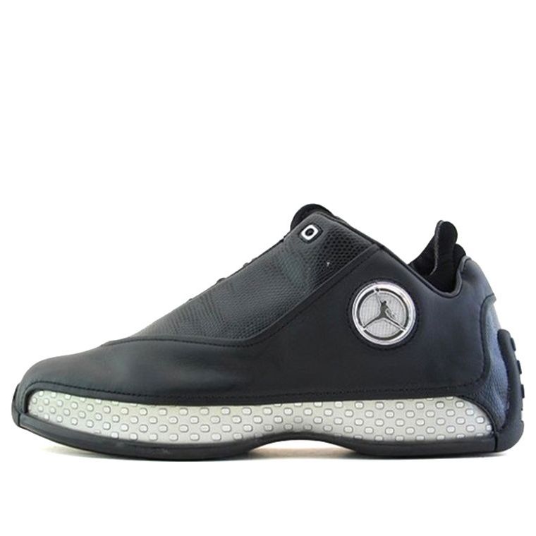 Air Jordan 18 OG Low 'Black Chrome' 306151-001 Classic Sneakers