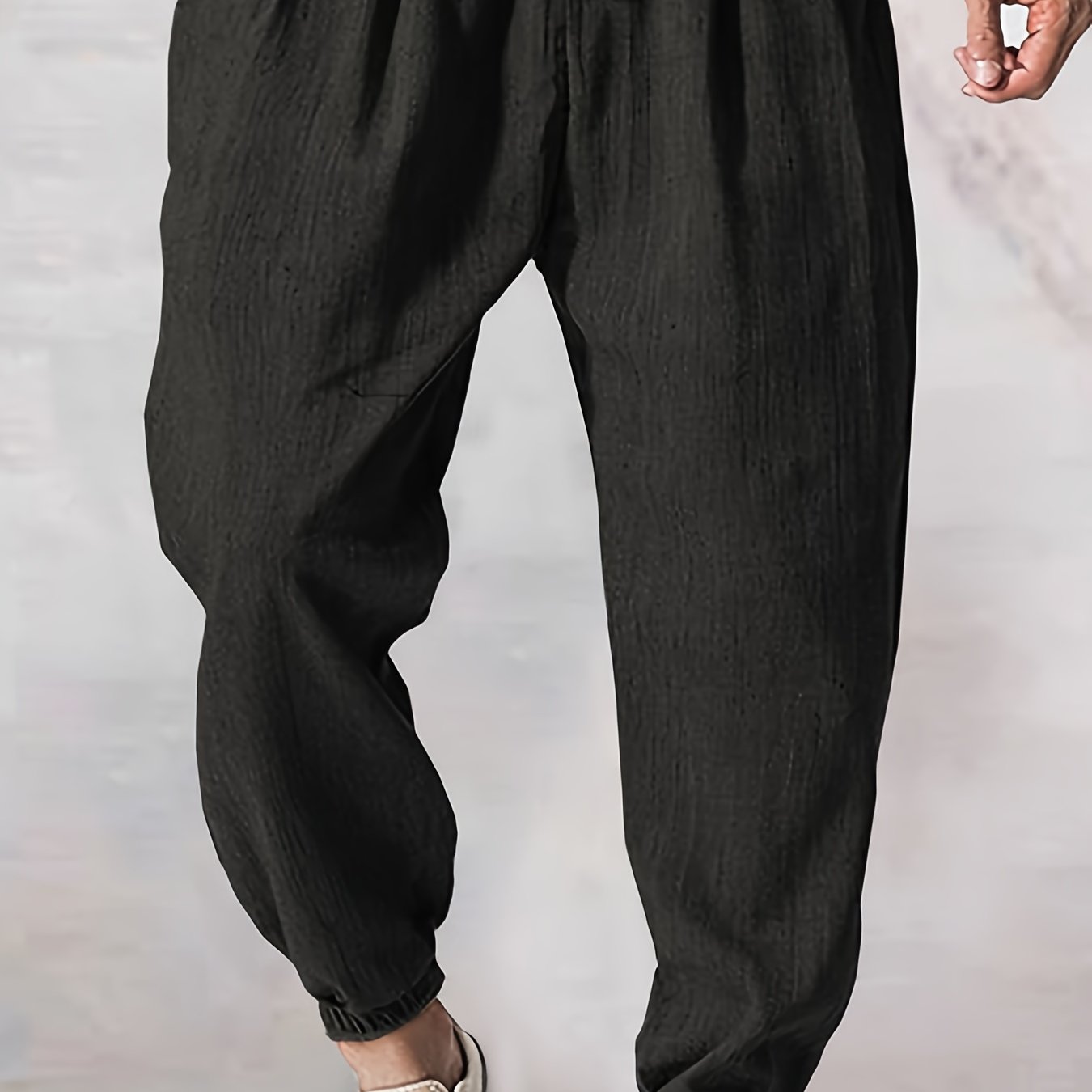 Selected Homme loose fit workwear pants in black | ASOS