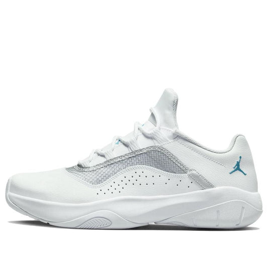 Air Jordan 11 CMFT Low 'White Neo Turquoise'  DX9259-100 Epoch-Defining Shoes