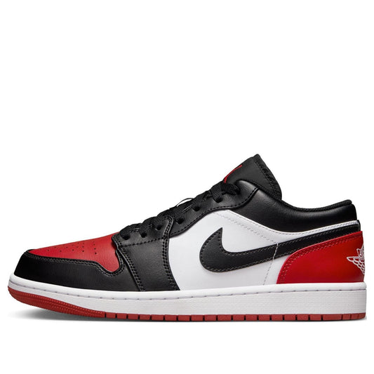 Air Jordan 1 Low 'Bred Toe'  553558-161 Epoch-Defining Shoes
